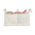 Teddy fleece double pocket plush bedside hanging storage organizer for kids