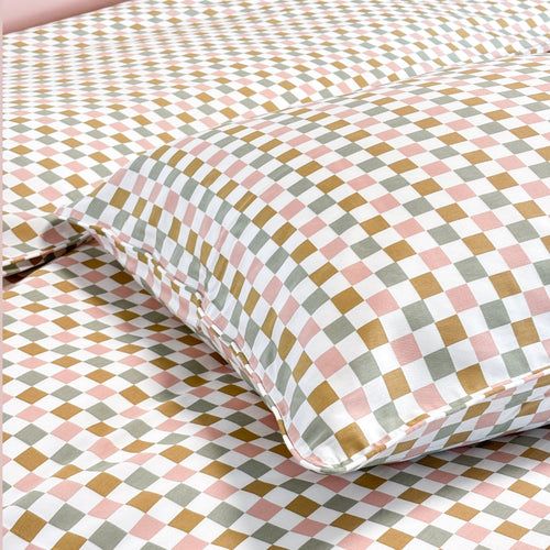 Colorful Checker 3-pc Set