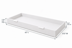 KIDDIEBUNK63" Pull-Out Trundle